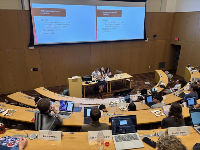 ASG discusses University Senate, student trustees and Oxford skate park