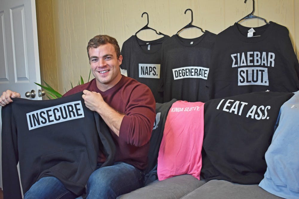 Shea Foreit finds acceptance through provocative, humorous clothing label.