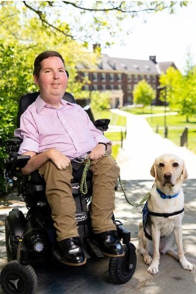 Dan Darkow was named the director of the Miller Center for Student Disability Services in April, 2024.