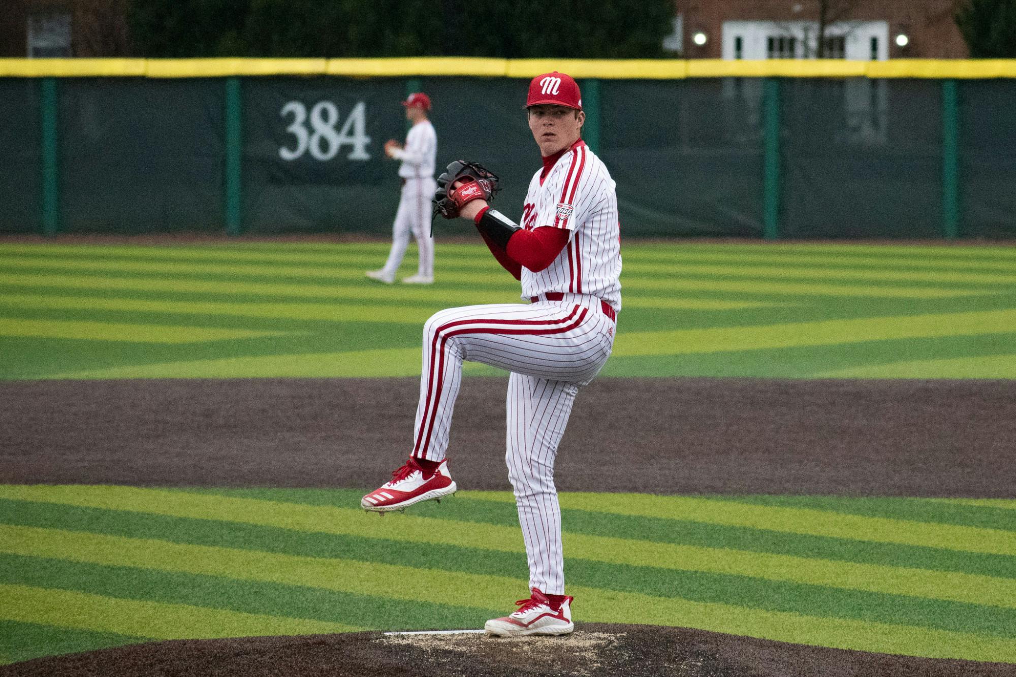 The three-game series against the Blue Raiders was a thriller, and it gave the RedHawks their first series win of the year.
