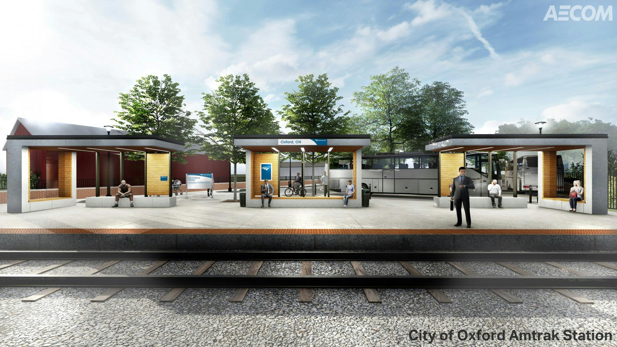 Bill Snavely, mayor of Oxford, said construction on the station will not begin for a while due to technicalities with the grant.