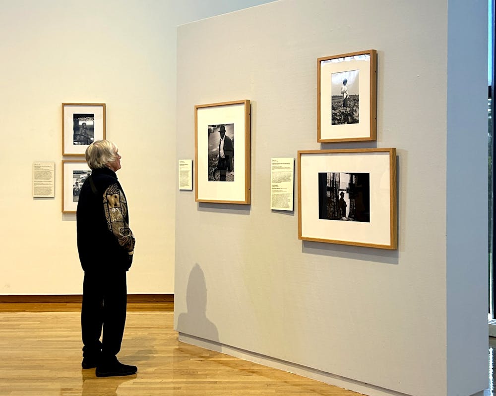 The Richard and Carole Cocks Museum hosted a spotlight tour of their exhibit titled "Through Their Lens; Photographing Freedom Summer"