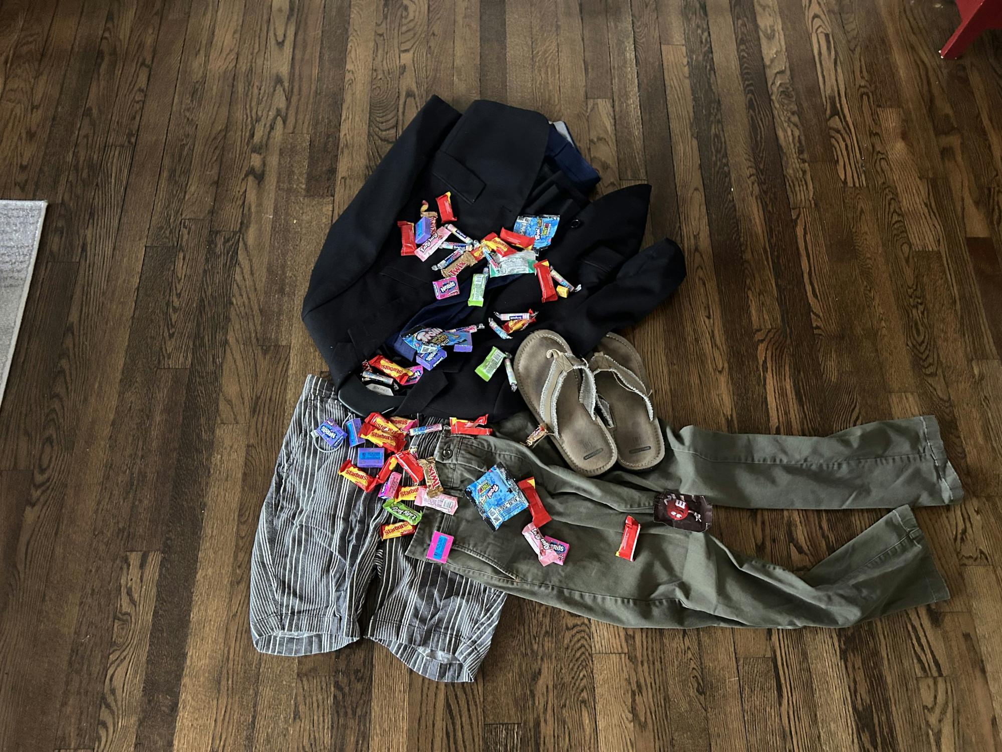 Halloween costumes can come together out of things you have in your closet.