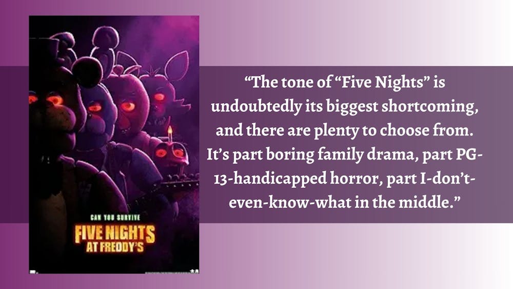 Spending "Five Nights at Freddy's" is more of a chore than it should be according to Editor-in-Chief Sean Scott.
