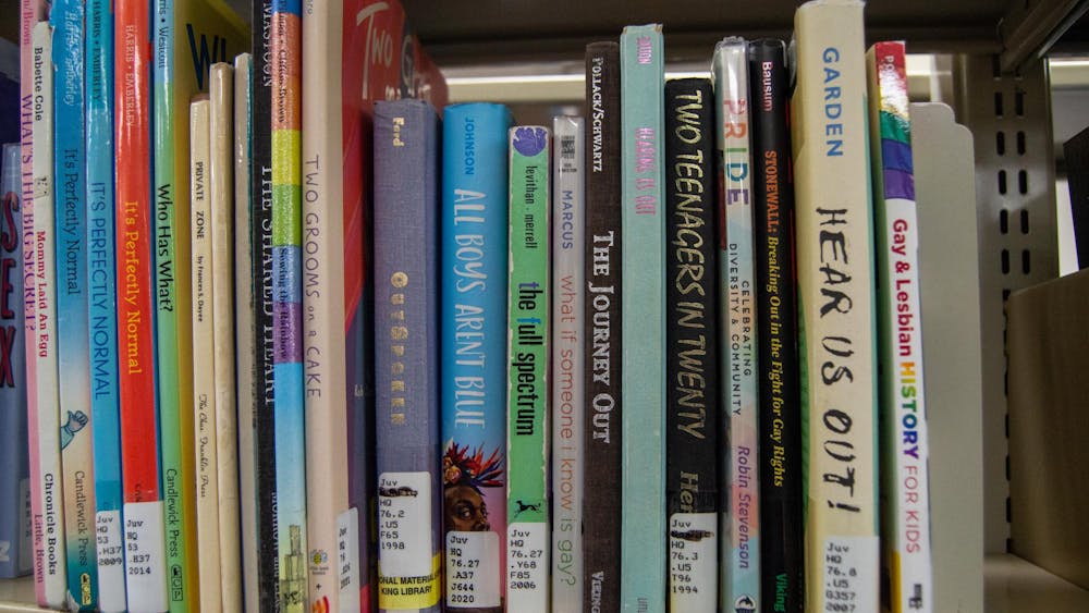 King Library offers a wide variety of LGBTQ+ books.