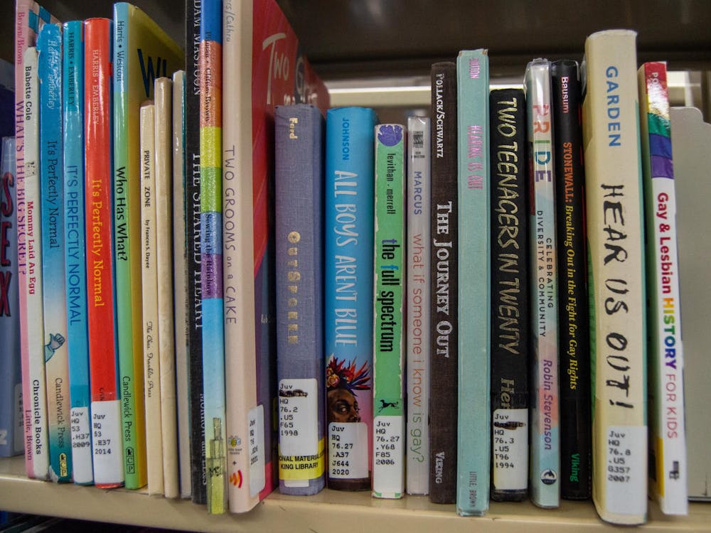 King Library offers a wide variety of LGBTQ+ books.