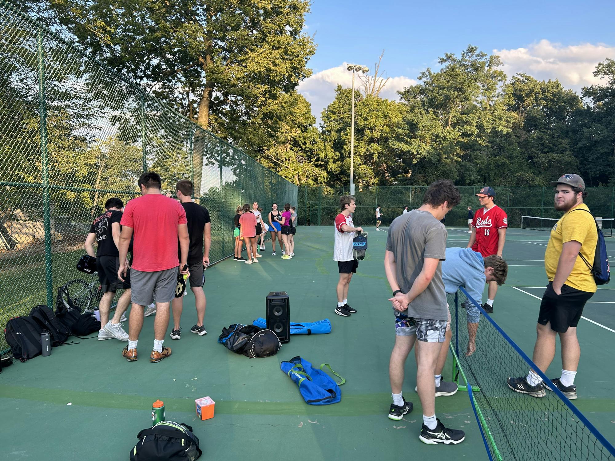 Miami pickleball club had over 350 people sign up at their table at mega fair this year.﻿