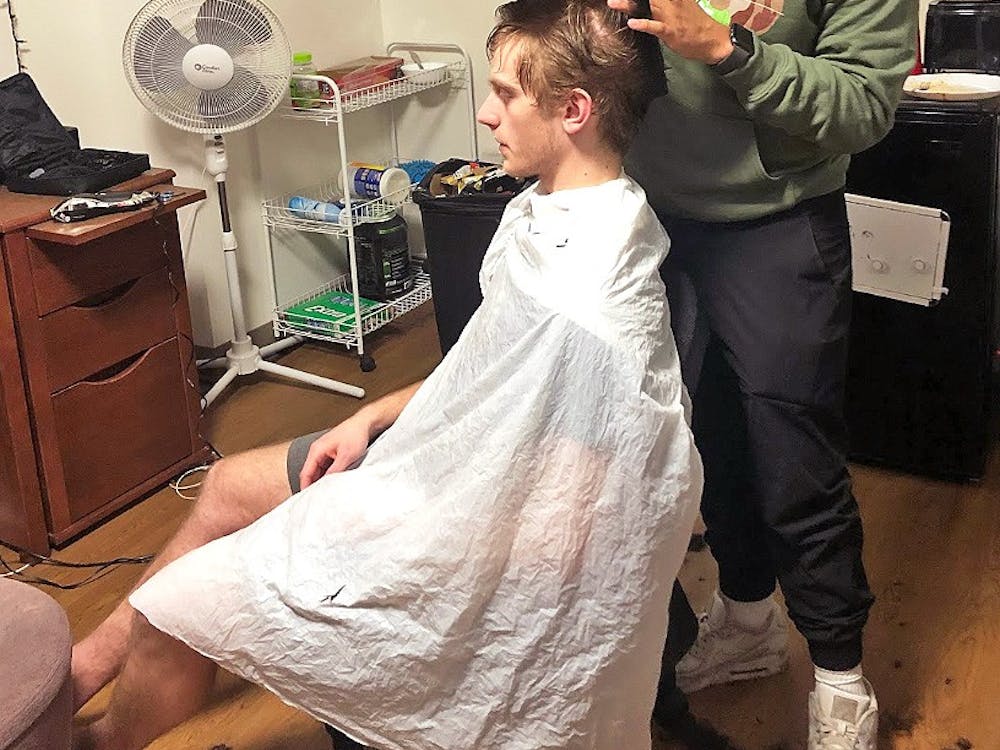 Tucson snips and socializes giving his clients a unique haircutting experience.