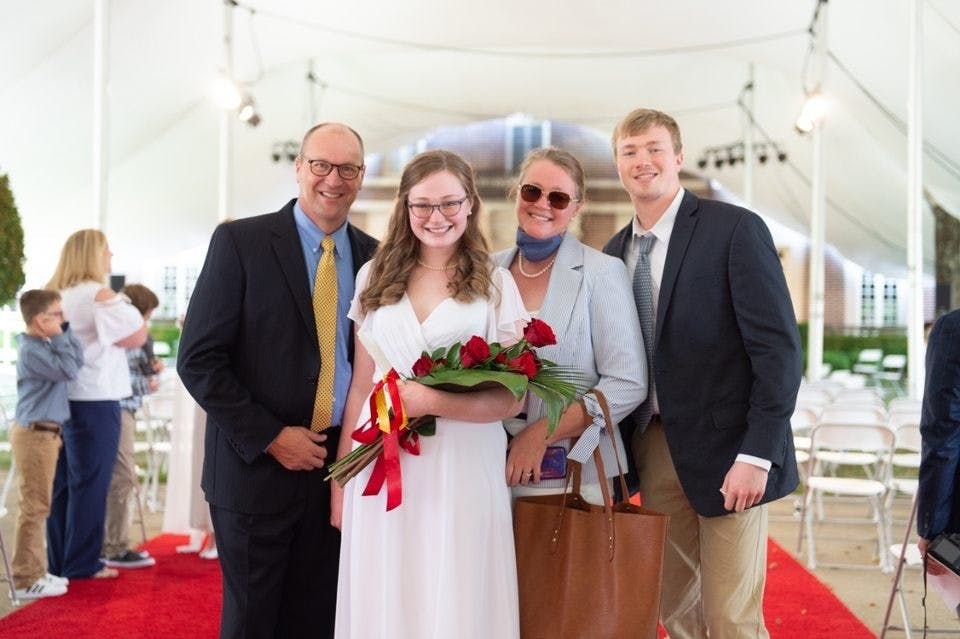 Cameron Tiefenthaler has strived to make the best out of her first year at college despite being fully remote. 