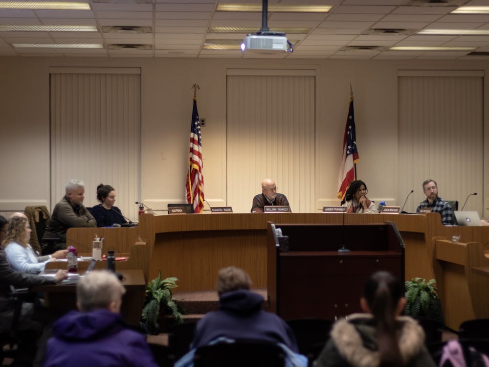 Councillor David Prytherch speaks at city council's November 15 meeting.