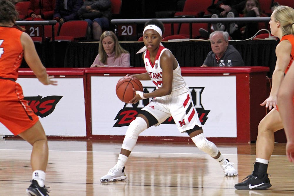 In the final game of her college career on March 9, Lauren Dickerson recorded a team-high 22 points.