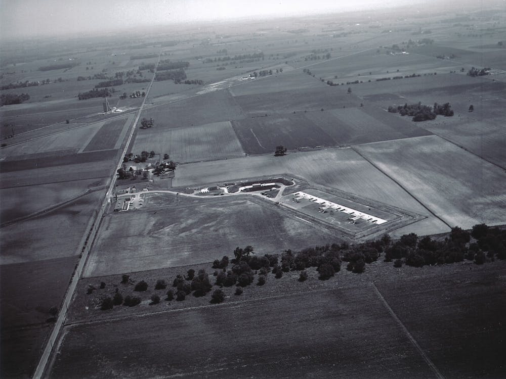 The Nike Missile Base was built in Oxford in response to the Cold War between the U.S. and the Soviet Union.