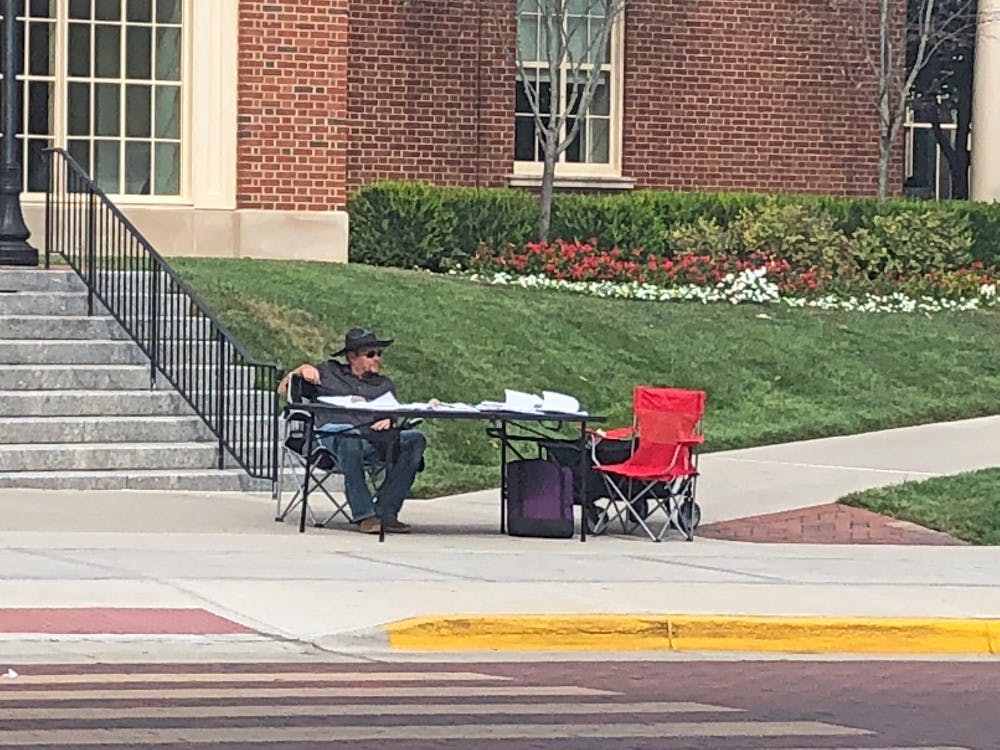 Petitioners flocked to Miami&#x27;s campus to garner signatures on their petition in the midst of a debate on a nuclear bailout. 