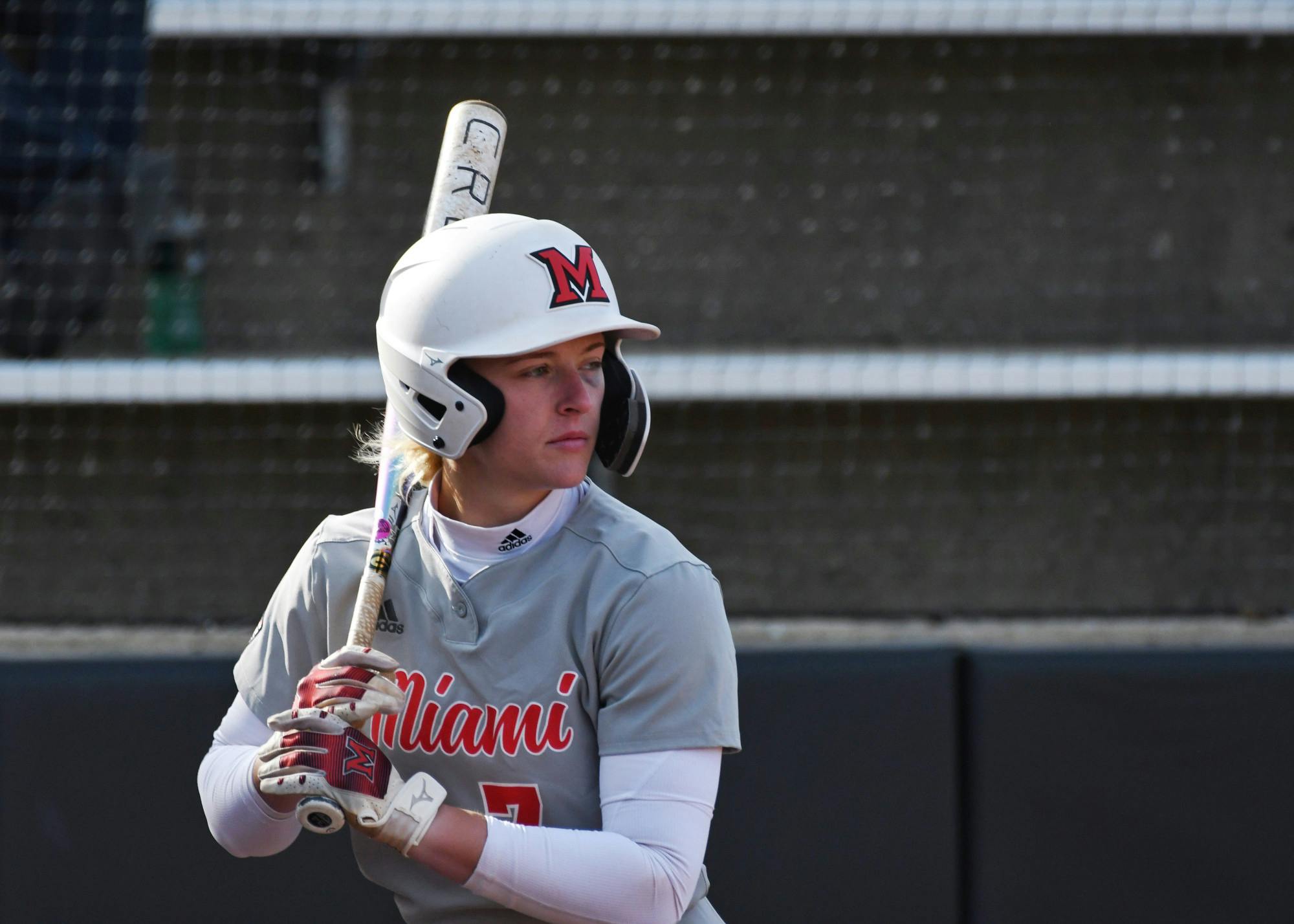 Karli Spaid hit the first home run ever in college softball's most extravagant stadium 