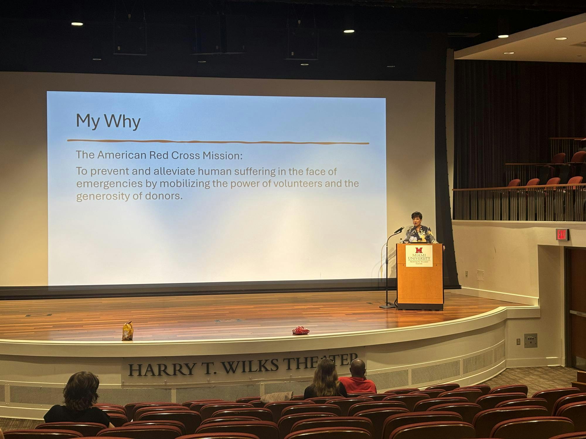 Stephanie Byrd, an alum, said she learned a lot from her leadership roles at Miami.