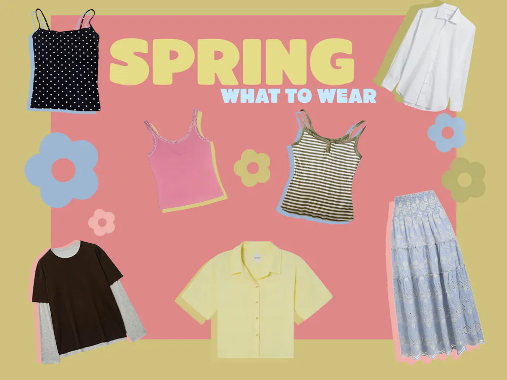 The weather is starting to warm up, so it's time to invest in a spring wardrobe.