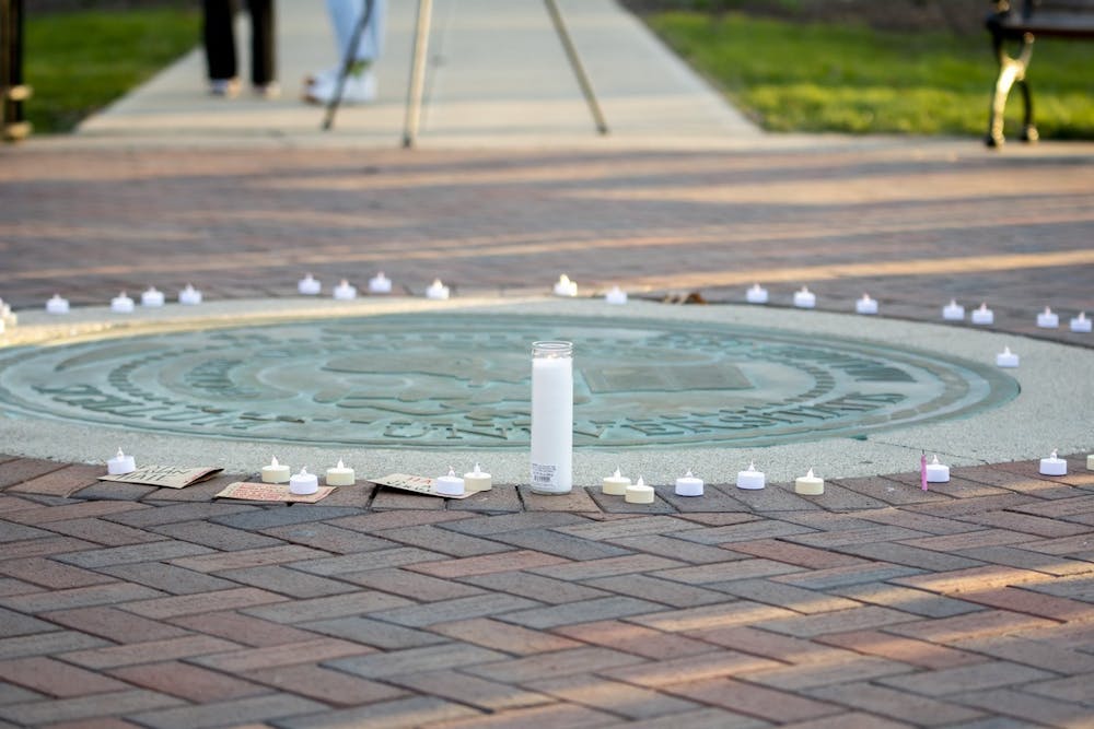 Miami University students held a candle vigil last year after shootings in Indianapolis and Atlanta targeted the Asian-American and Pacific Islander community.