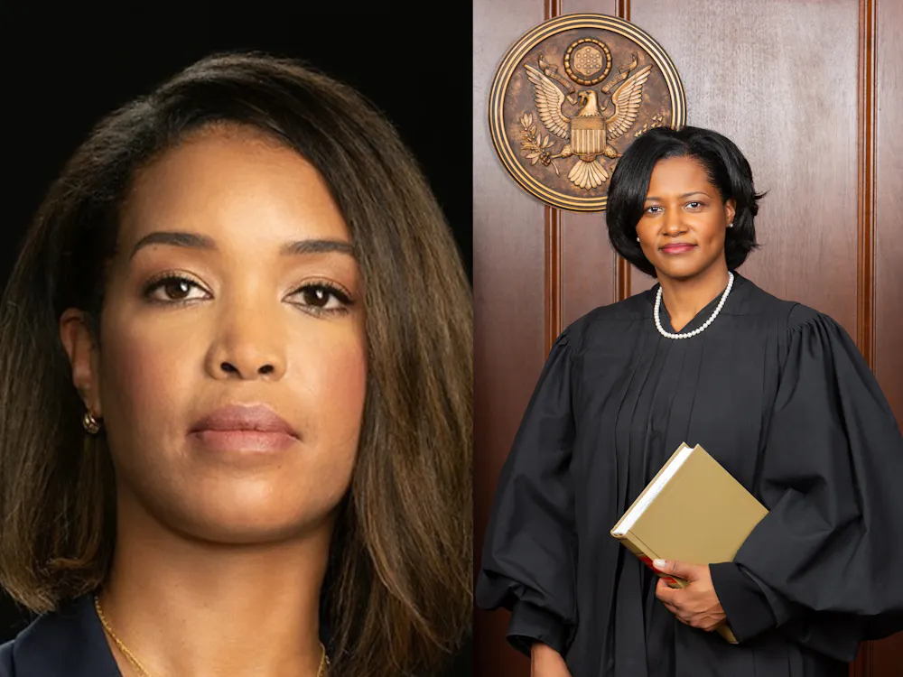 Miami alumnae Lindsay Jenkins (left) and Dana Douglas (right) were nominated by President Joe Biden to serve as federal judges.