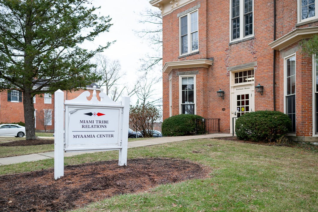 The Myaamia Center helps to promote the language and culture of the Myaamia people.