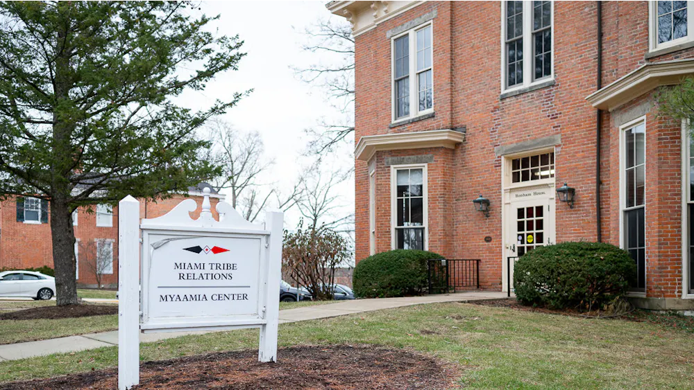 The Myaamia Center helps to promote the language and culture of the Myaamia people.