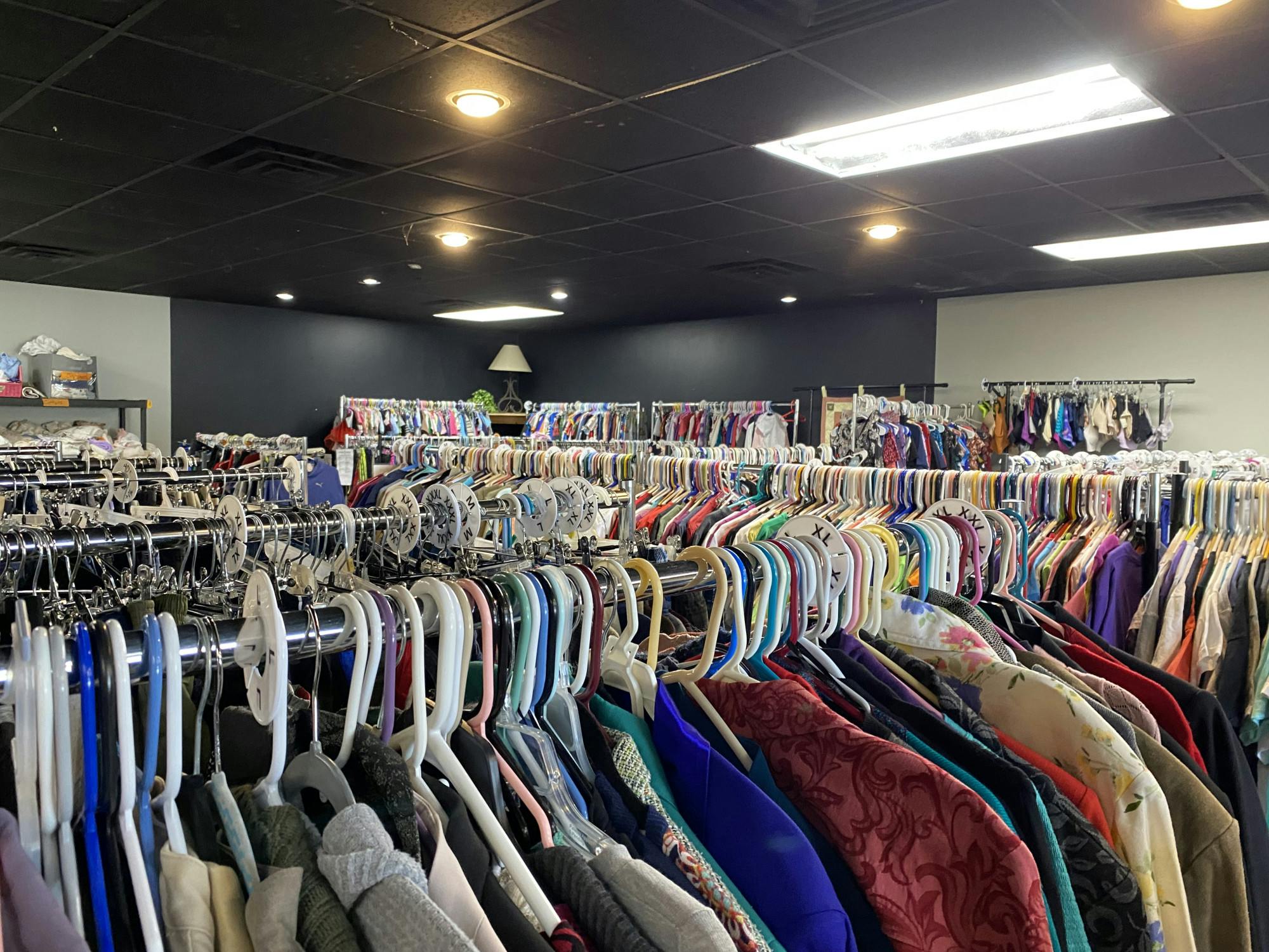 The inside of Uptown Threads, Thread Up Oxford&#x27;s storefront off of Church St. ﻿