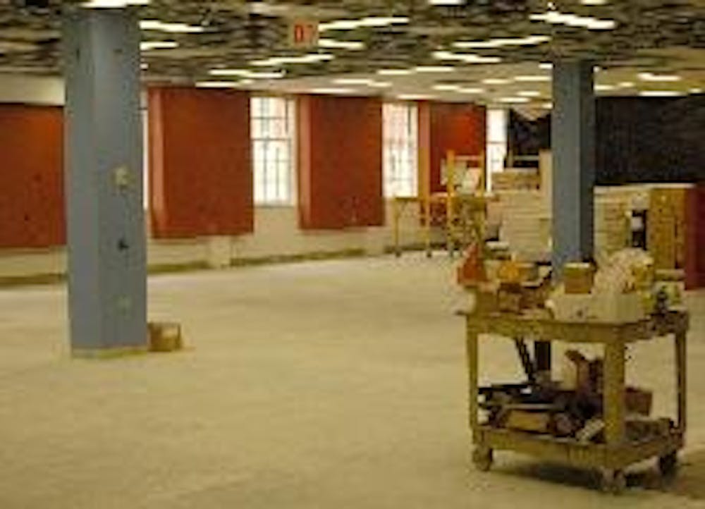 Construction is still underway in King Library, yet the writing center is slated to open this October in correspondence with national writing month.