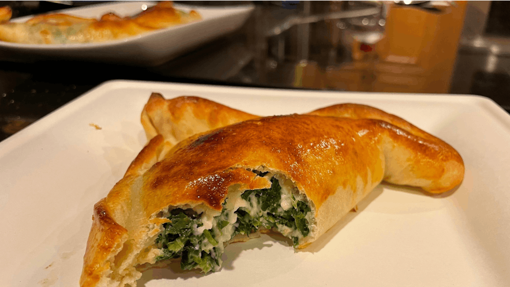 These spinach and feta turnovers received the second ever perfect score from the "Weekly Veg."