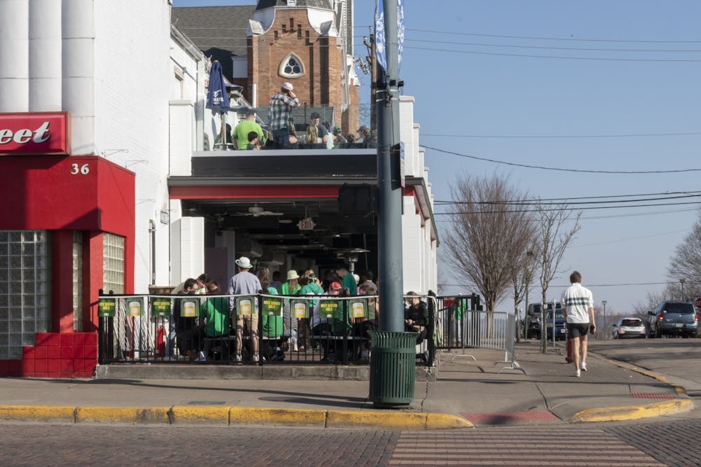 Students got ready and went out for one of the biggest local events of the year, Green Beer Day.