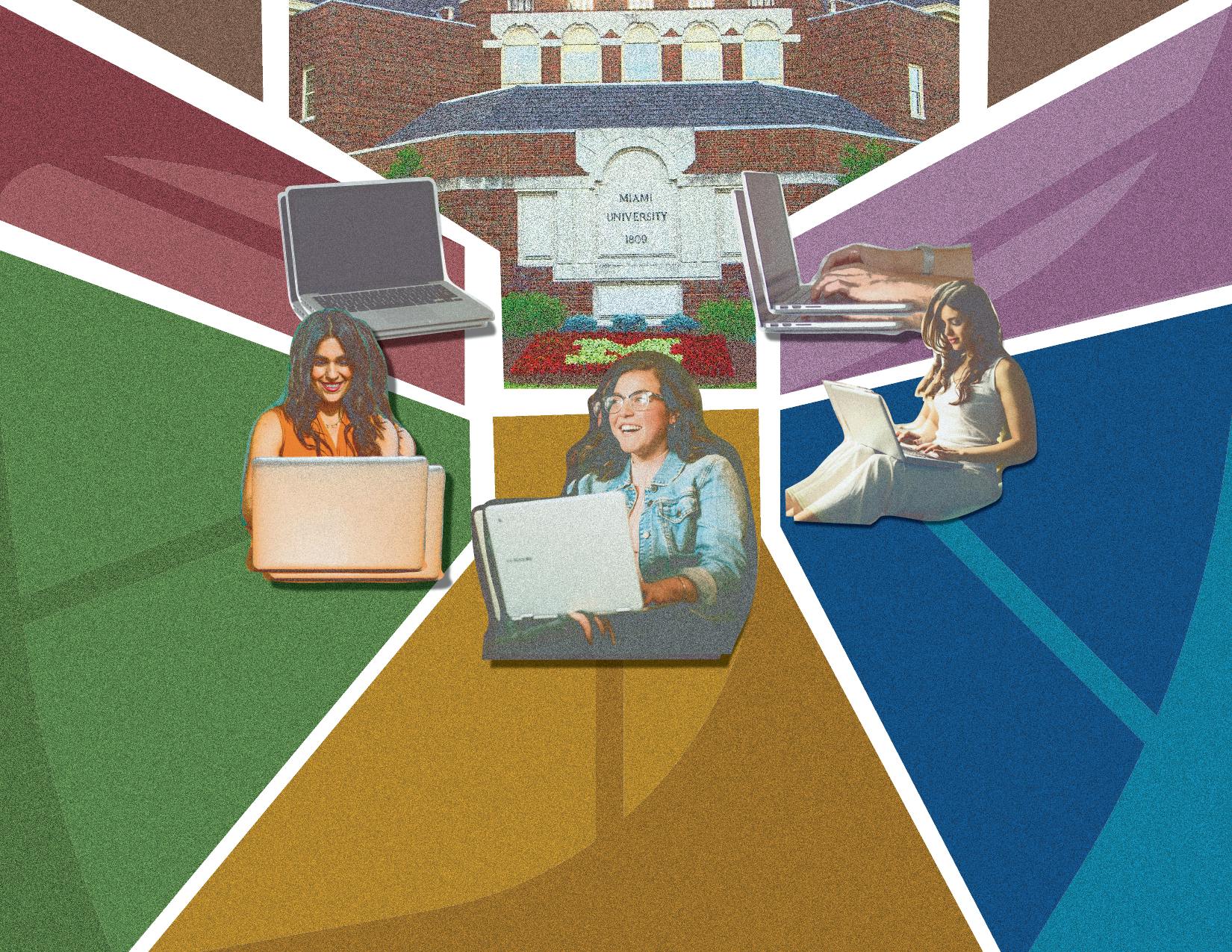 With classes online, student organizations have found new ways to stay connected. 