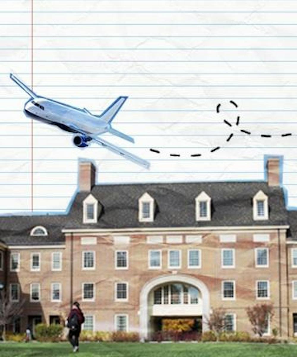 Miami University sponsors many flights to support students experiences and faculty research.