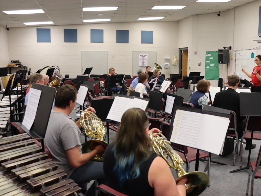 The band has about 20 consistent members. Many members of the band are Miami faculty, retired Miami faculty and music teachers from the surrounding area.