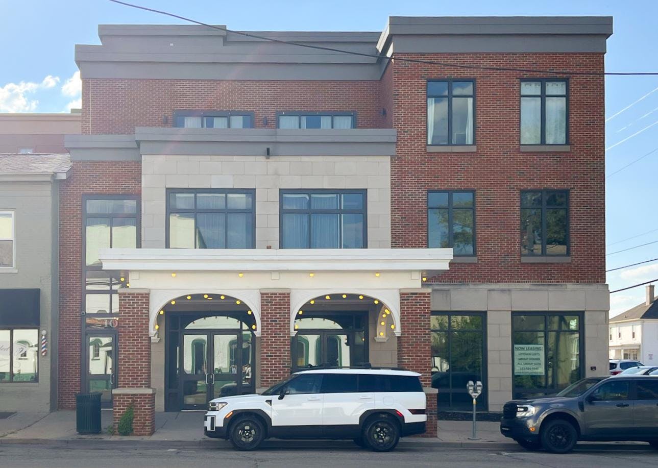 The ground floor of the Princess Apartment Building is the location for the new golf simulator.