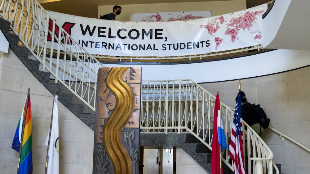 This year, about 1,400 students are non-U.S. citizens at Miami, but international students still make up less than 10% of the student population.