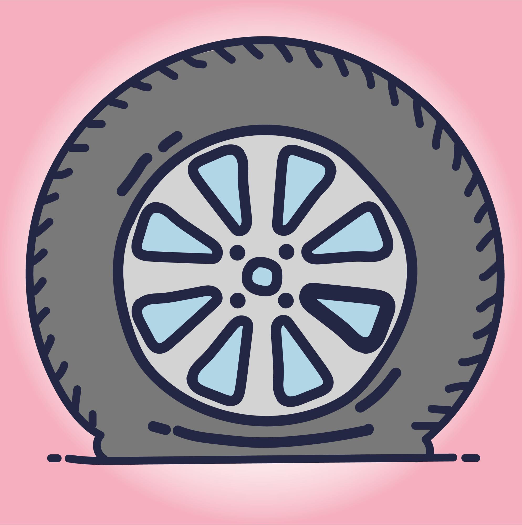 Fixing a flat tire is a rite of passage — even for journalists just trying to get some Skyline Chili.