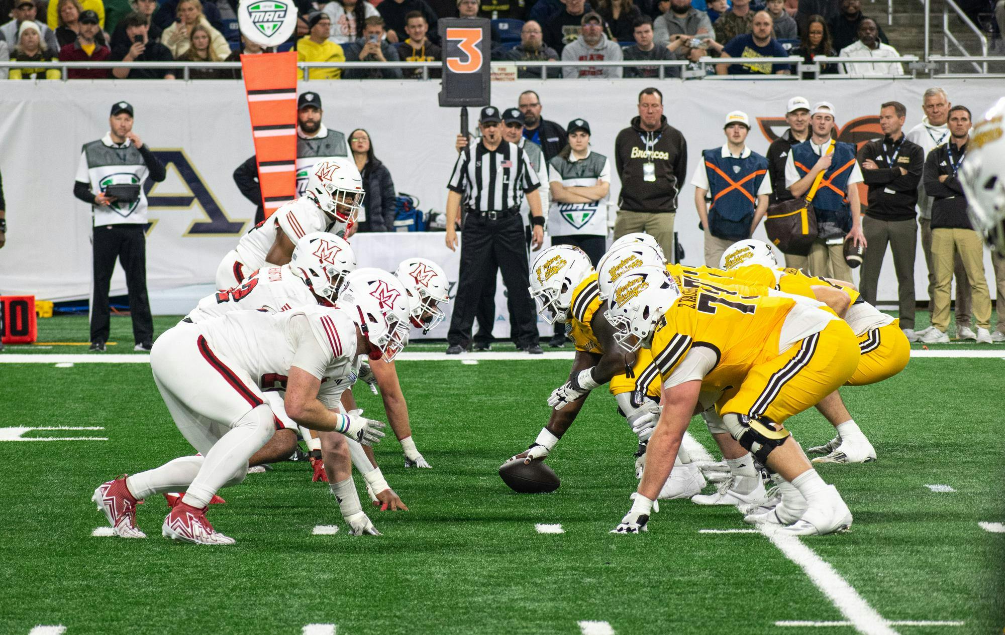 Miami football squares off against Western Michigan in the Mid-American Conference Championship 