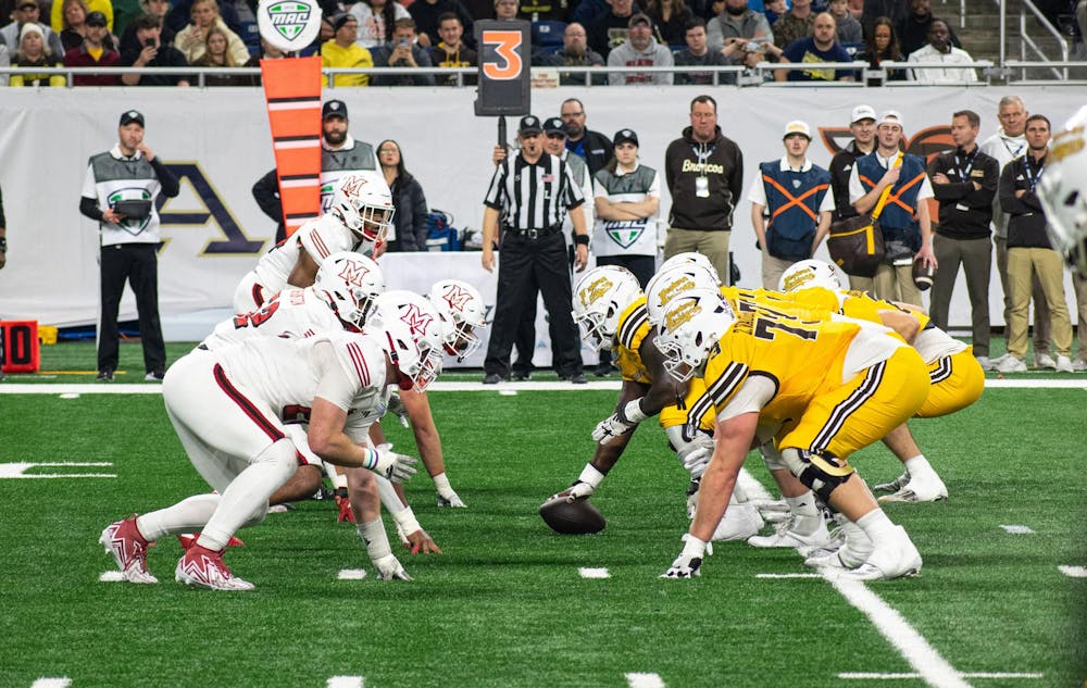 Miami football squares off against Western Michigan in the Mid-American Conference Championship 