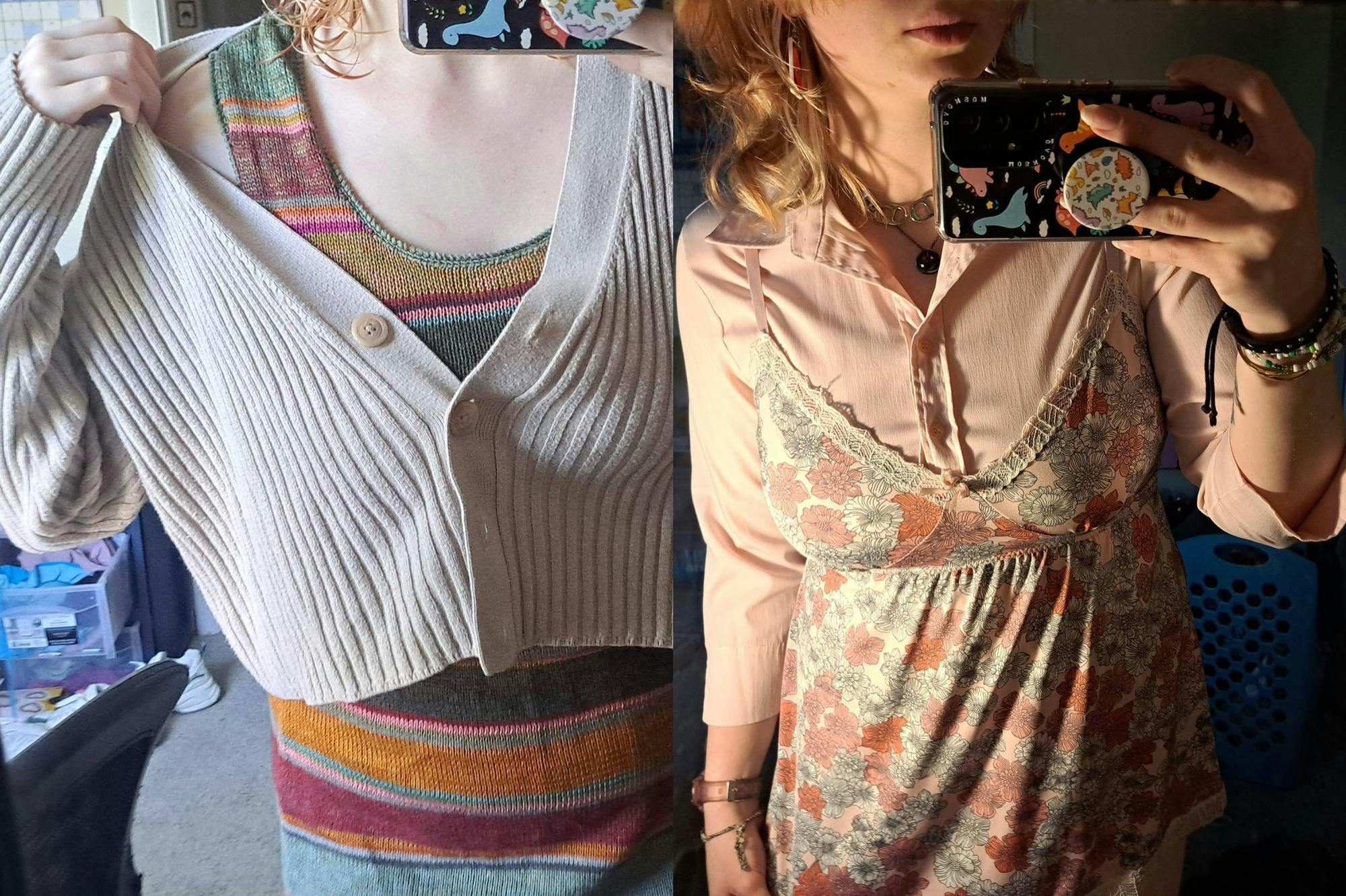 Staff writer Gina Roth has been trying to wear more professional clothes.