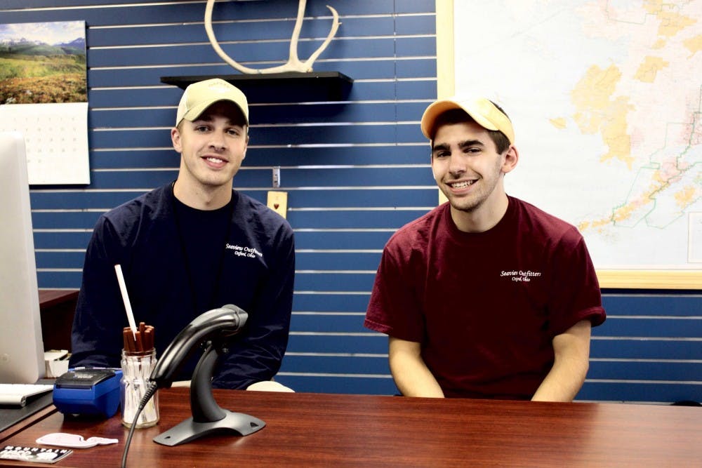 Steve and Jack Thomas opened Seaview Outfitters while attending Miami University.The store carries many popular brands for Miami students.