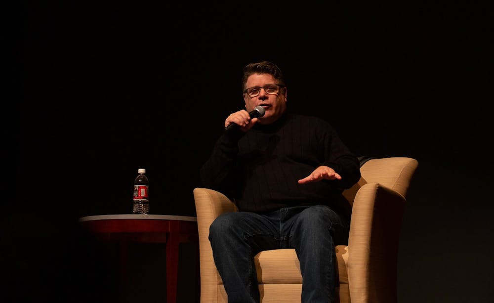 In his lecture, Sean Astin touched on his mother Patty Duke’s struggles with Bipolar disorder and how COVID-19 has impacted mental health.