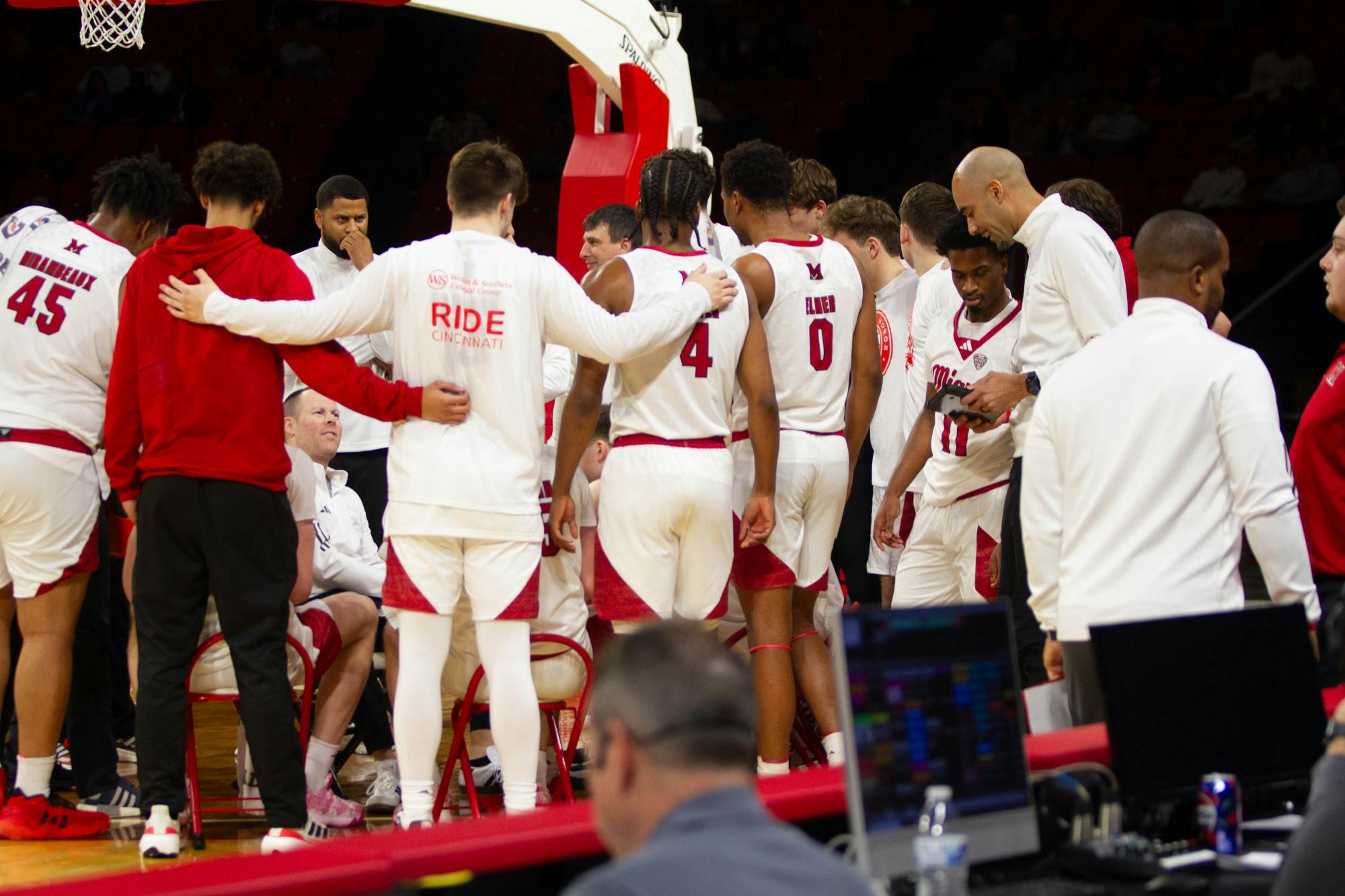 The RedHawks ended their reason with a loss in the MAC tournament against Akron