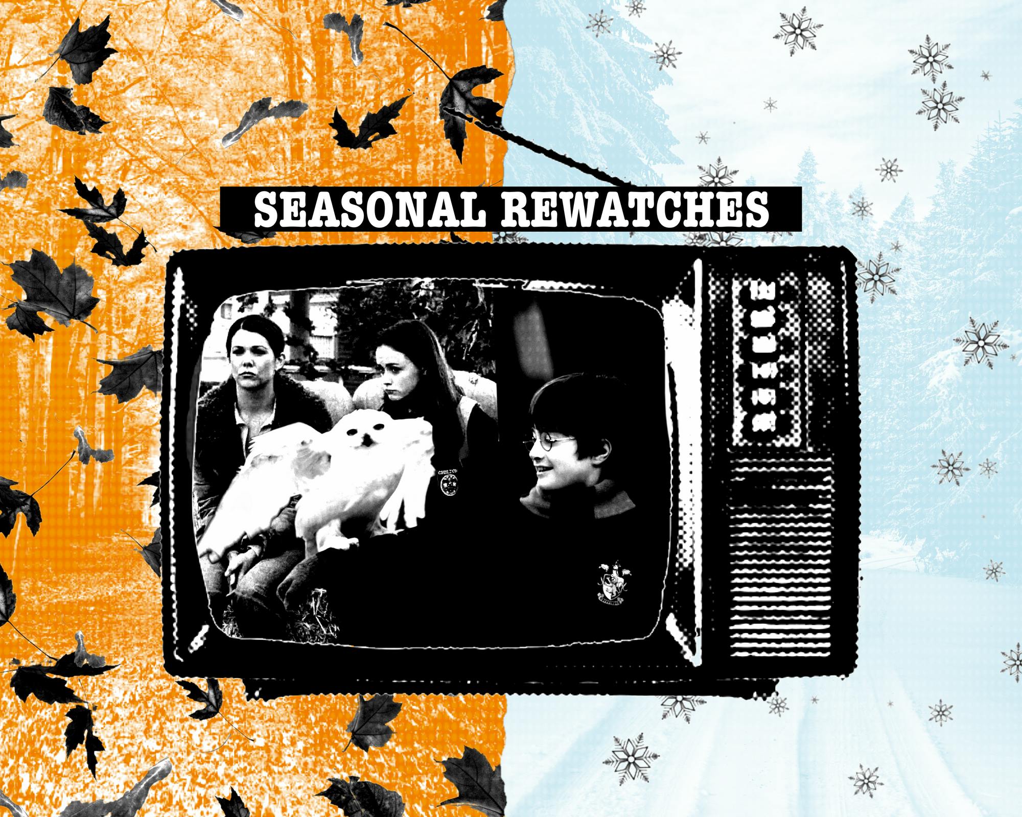 Culture writer Chloe Craig explores why people rewatch "Gilmore Girls" and the "Harry Potter" series at certain times of year.