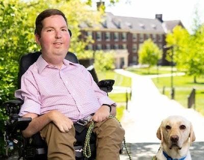 Dan Darkow was named the director of the Miller Center for Student Disability Services in April 2024. 
