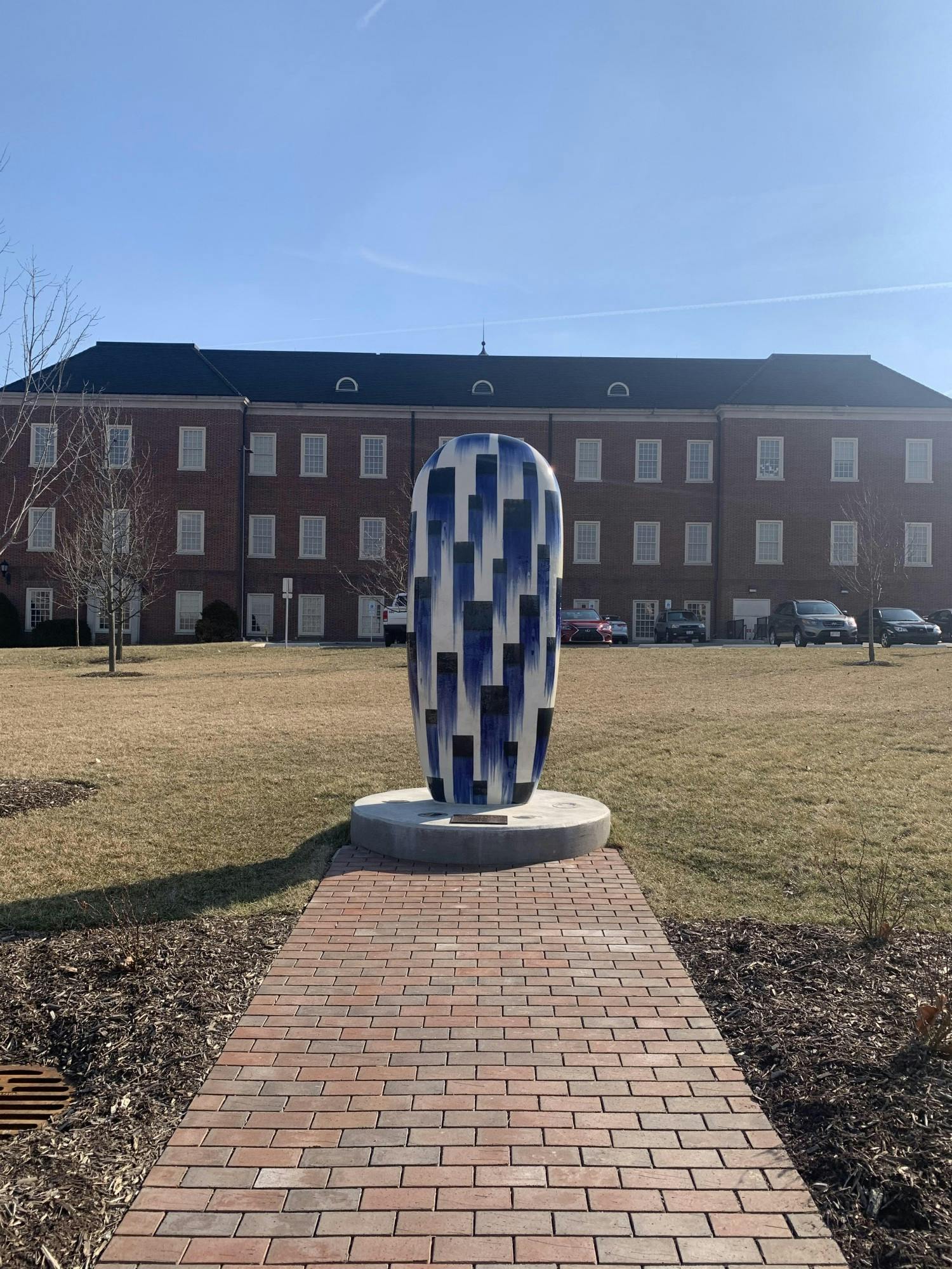 A new statue, titled &quot;Capturing The Scent of Rain,&quot; was built on North Quad this year.