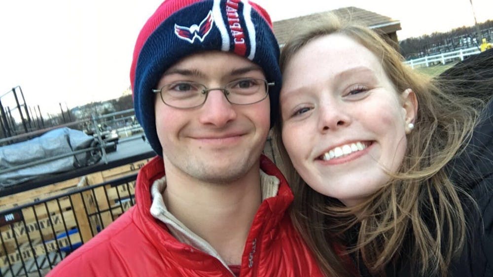 <em>Zach and his girlfriend, Mary. (Photo contributed.)</em>