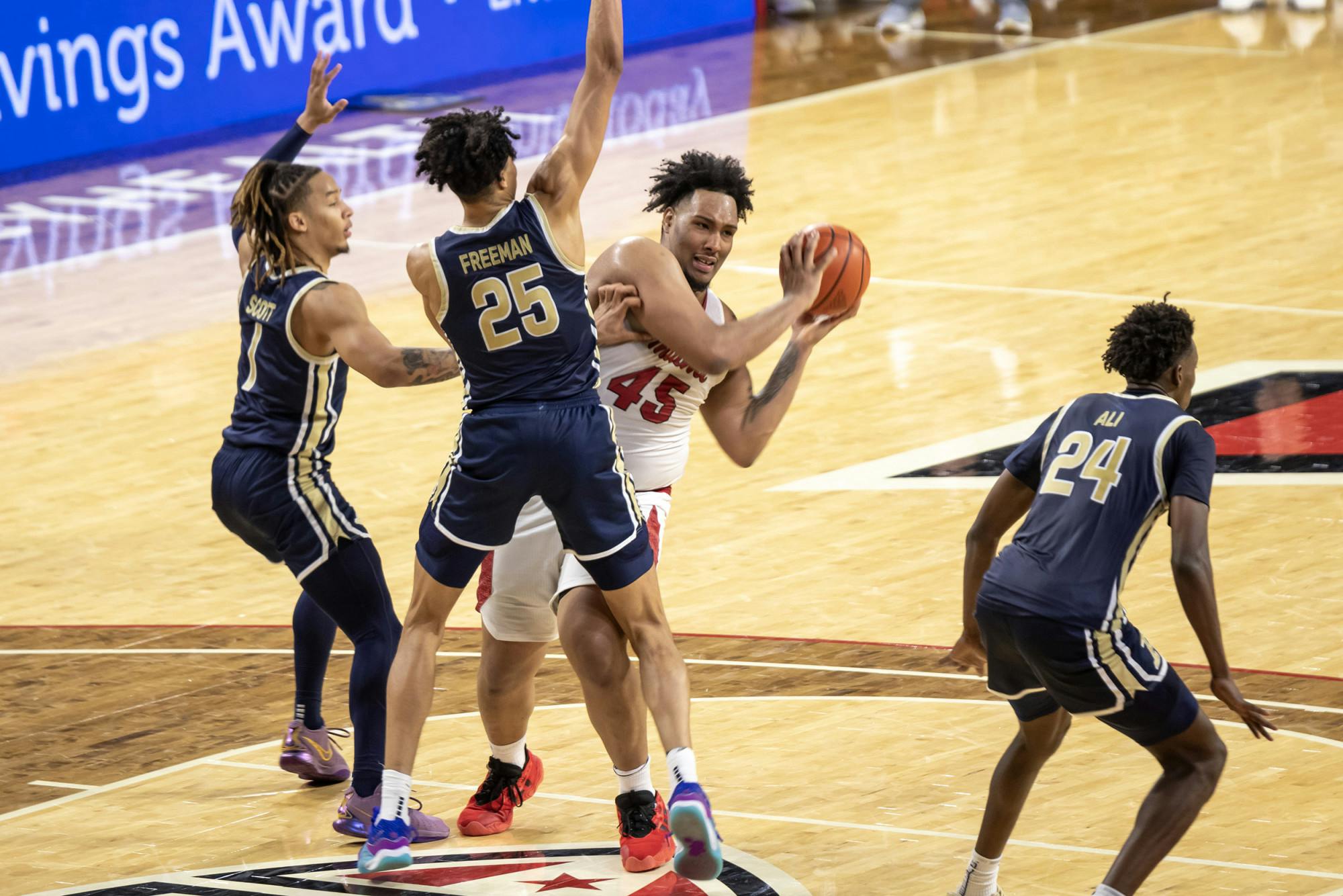 Miami rolled over Ball State on Saturday to end their three-game losing streak