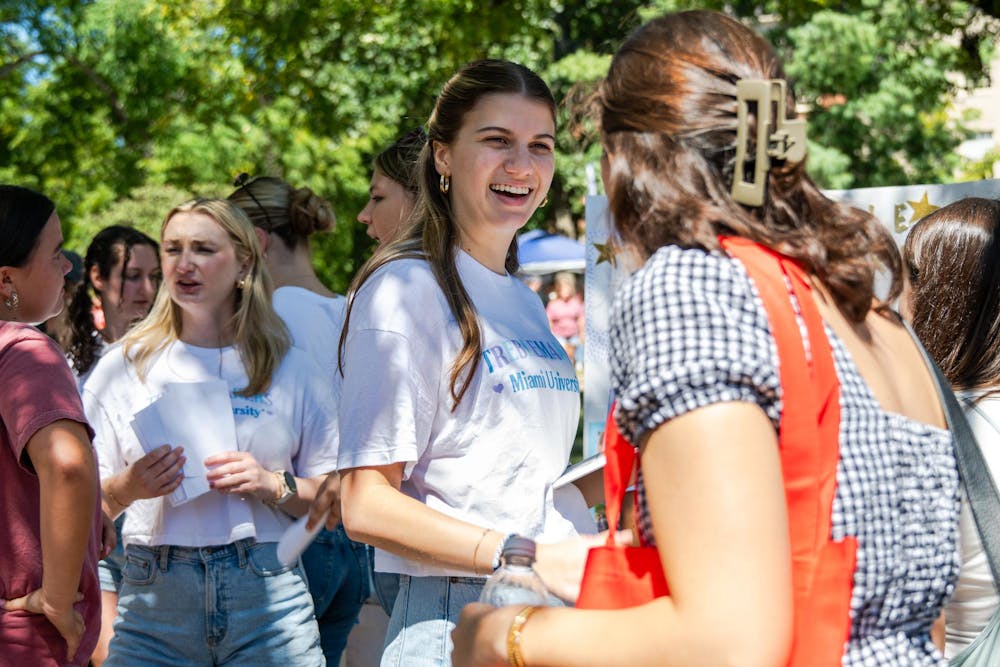 The TrebleMakers, an all-female a capella group, had a steady stream of interested new members. 