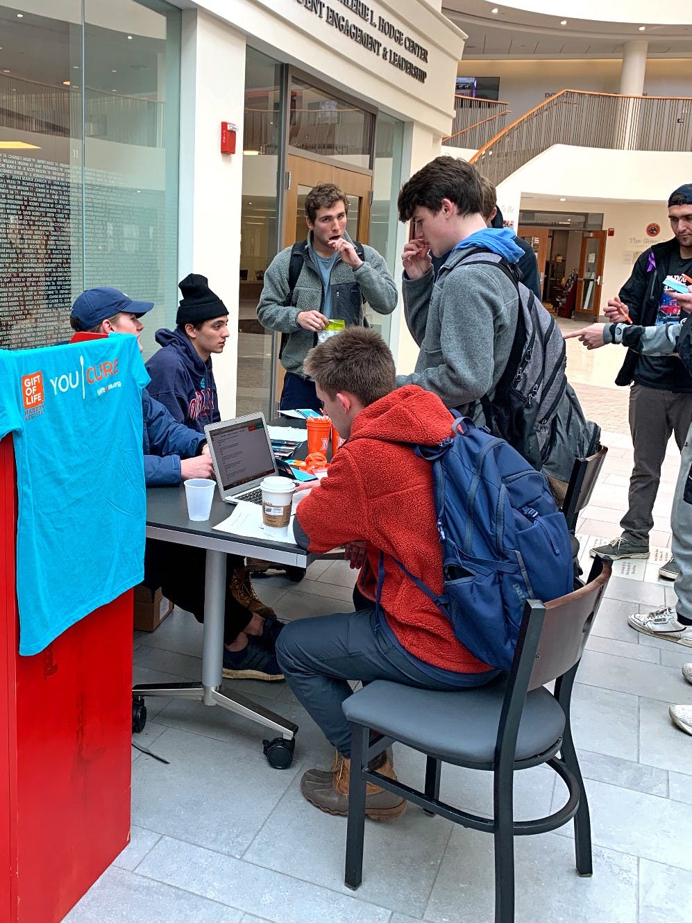 After donating stem cells, Miami Pi Kappa Alpha brother Ryan Bergen has become a campus ambassador for Gift for Life. 