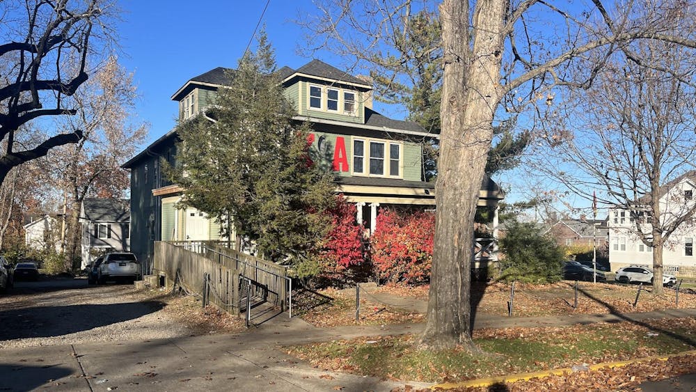The Kappa Alpha Fraternity House has a ramp for accessibility.