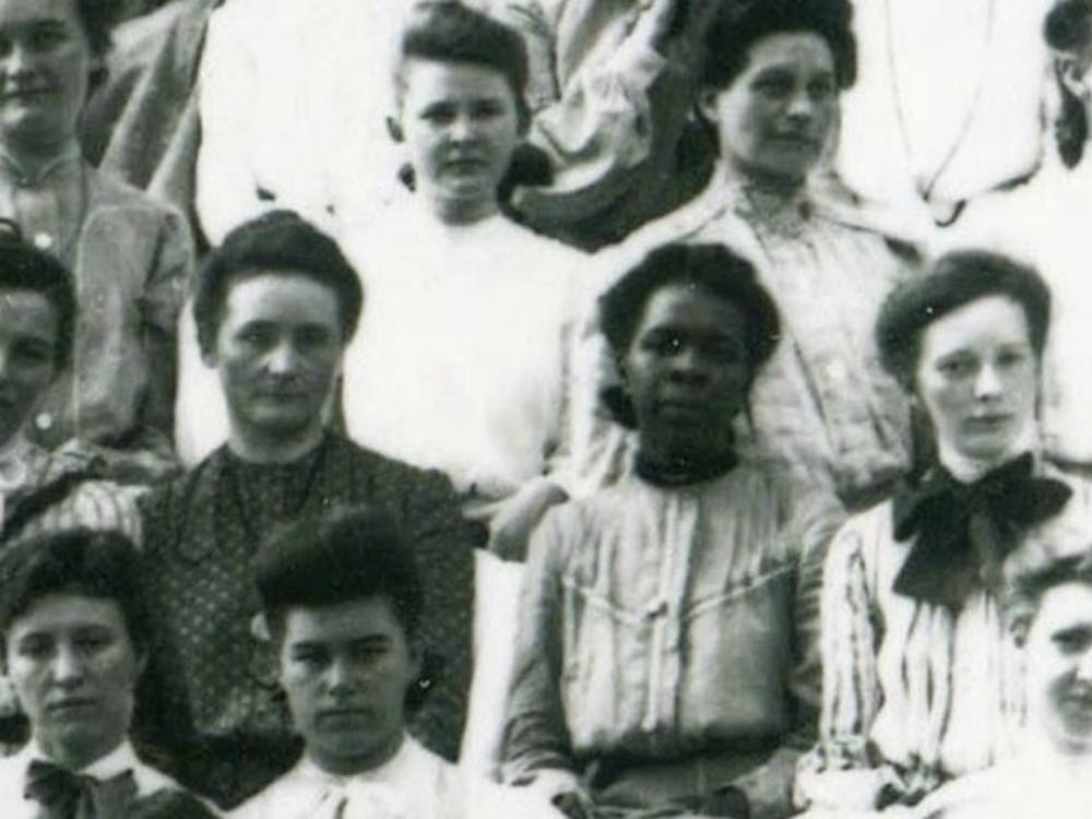 Nellie Craig Walker (center), Miami University's first Black graduate, is the namesake of a new peer-led DEI initiative at the university.
