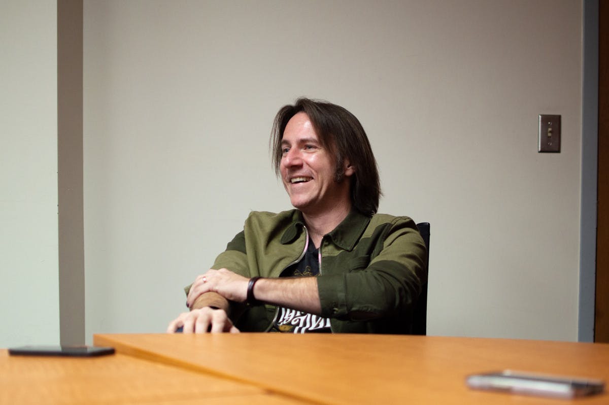 Voice actor and dungeon master Matt Mercer visited Miami University's campus on Monday, Nov. 10.